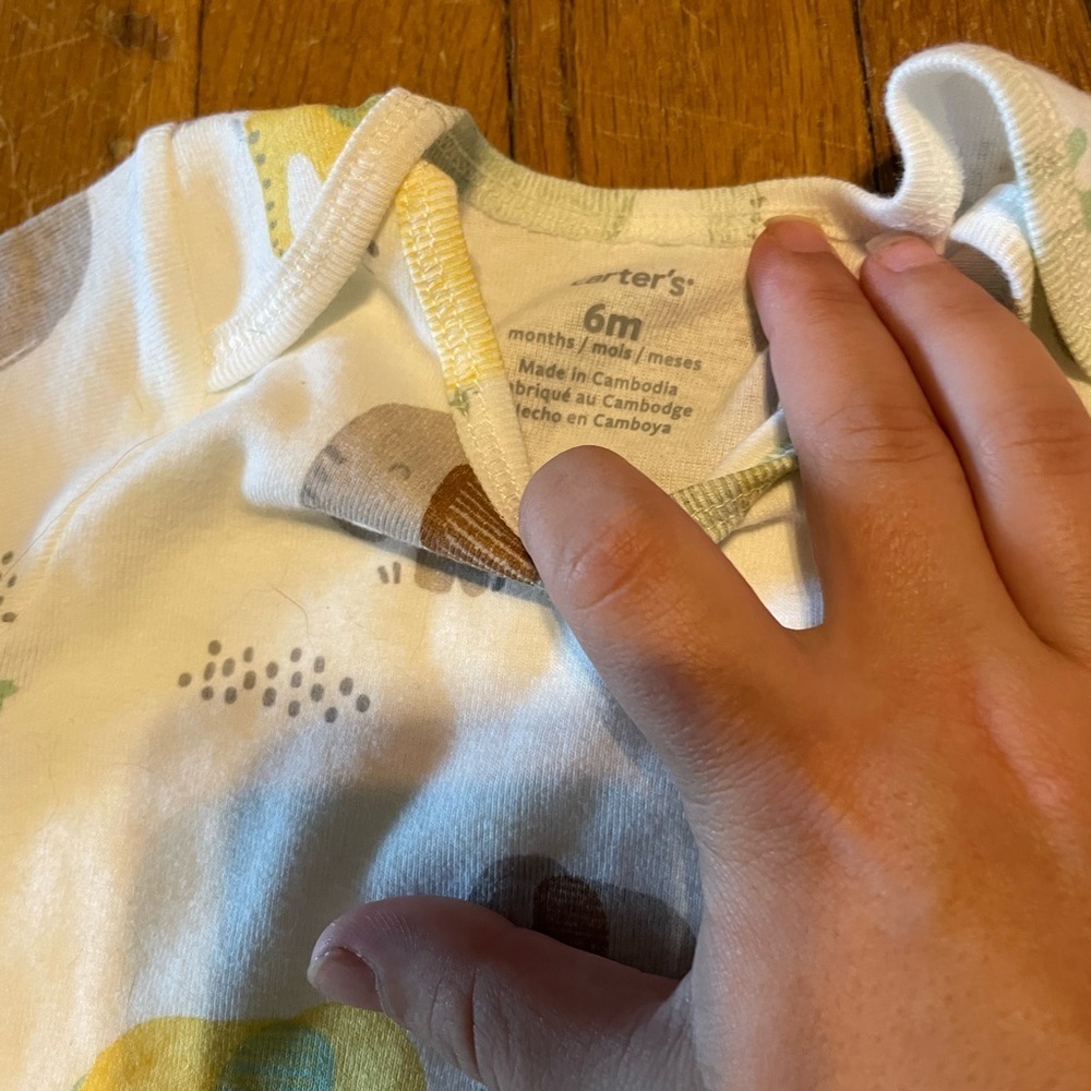 LOT Boys 3-6 month summer bundle shark jumpsuit elephants carters and gerber - Picture 6 of 9